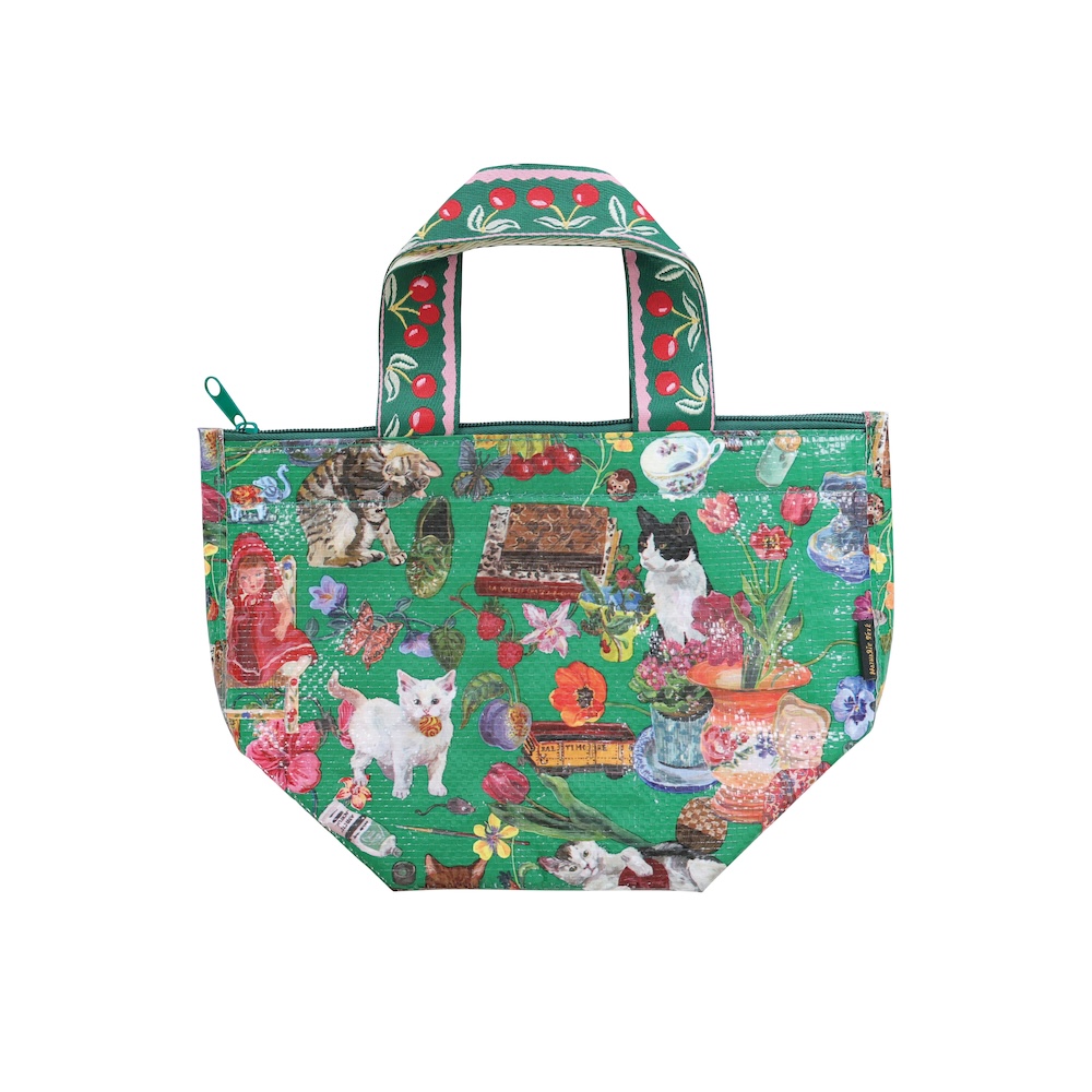 カエデ（大品） Nathalie Lete Keep cool bag L Cats | 8000000works | エイトミリオン